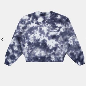 Madhappy Splash Blue Tie-Dye Heritage Crewneck